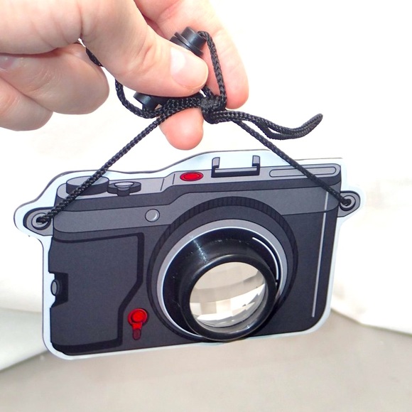 Vintage 1990s  Prism Toy Viewer Finder Necklace Cosplay Fake Camera Prop - Picture 4 of 11